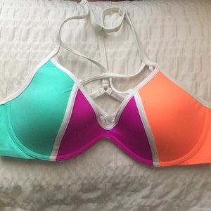 Victoria’s Secret PINK Cross Cross Bikini Top